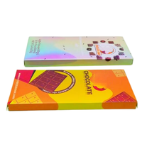 Boîte à tiroir en papier kraft personnalisée de luxe pour emballage alimentaire, barre chocolatée, emballage cadeau de qualité alimentaire
