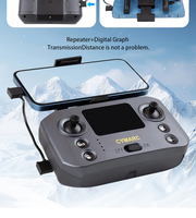 Kamera Q3 Mini Pro 4k Hd Gps Gimbal 3-sumbu 240g Quadcopter Lipat Motor Brushless Remote dengan Drone Penghindar Hambatan
