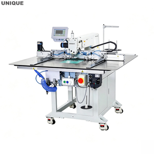 UNIQUE UN8100A-6041H-D <b>Automatic</b> Computer Single Needle Flat Lockstitch <b>Sewing</b> <b>Machine</b> Heavy Duty For Jeans Canvas Leather - Product Image 1