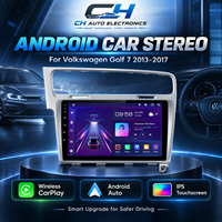 Pour VW Golf 7 2013-2017 2Din Android Auto Autoradio Multimédia Carplay GPS Navigation Compatible
