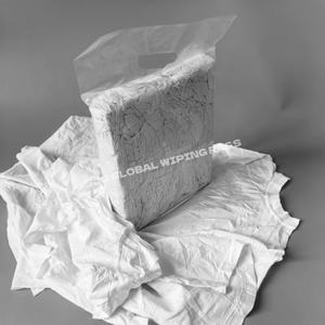 Trapos de Algodón de Alta Calidad, Trapos Blancos de Camiseta, Trapos para Pintura, Limpieza Marina, Limpieza de Aviación - Product Image 1