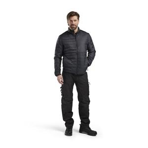 BLAKLADER - 471020309998XXL Veste chaude Noir/Gris foncé-EAN 7330509852262 VESTES DE TRAVAIL D'HIVER SOFTSHELL ET VESTES REMBOURRÉES - Product Image 3