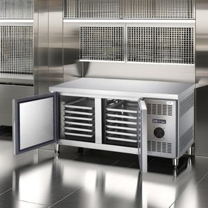 Réfrigérateur de travail en acier inoxydable commercial 1,8 m -25°C, réfrigérateur sous comptoir à température unique - Product Image 5