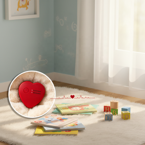 โมดูลเสียงหัวใจทารกในครรภ์สำหรับเด็กทารกที่ยังไม่เกิด ของเล่นฝึกฟังเสียงหัวใจพร้อมเสียงบันทึกจากหัวใจของ<span class=keywords><strong>พ่อ</strong></span>เพื่อการสร้างความสัมพันธ์ในระยะแรก - Product Image 2