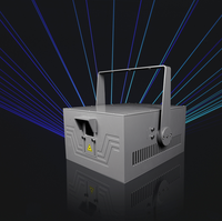Système de spectacle laser holographique 3D professionnel 40W pour scène extérieure, DMX512 RGB IP65, projection sur écran d'eau pour parcs à thème