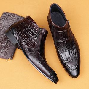 <b>Summer</b> New Style Genuine Leather Lace Oxford Office Men's <b>Shoes</b> High Quality Handmade Fashionable Business Formal Steel <b>Toe</b> Flat - Product Image 6