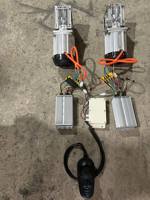 Kit de contrôleur sans balais industriel 1000W, commande manuelle par joystick ou télécommande sans fil RC pour châssis électrique DIY