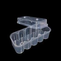Boîte de rangement en plastique PP de qualité industrielle, empilable, rectangulaire, épaisseur 3 mm, boîte d'emballage, logo personnalisé possible
