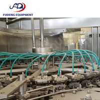 Machine d'embouteillage automatique d'eau pure pour usine / Ligne complète de production d'eau minérale 200 ml avec traitement par soufflage