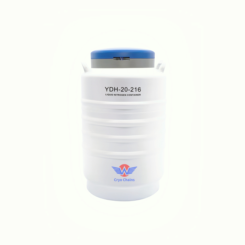 2L-50l ไนโตรเจนเหลวการขนส่งน้ำเชื้อ Dewar ราคาสัตว์ปีกอุปกรณ์ผสมเทียมถังเก็บราคาขาย