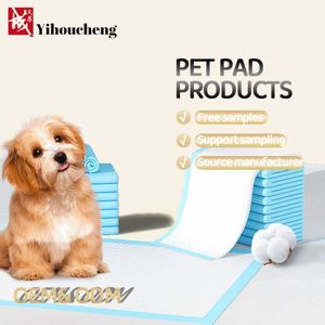 Custom Sustainable Pet Potty Training Pads for Cats and Dogs Disposable Puppy Urine Diaper with Reusable PE Fiber Free Sample - Product Image 6