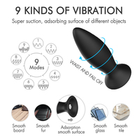 S-HANDE 3-teiliges Ferngesteuertes Butt Plug Sexspielzeug Keuschheits-Analplug Vibrator für Mann und Frau