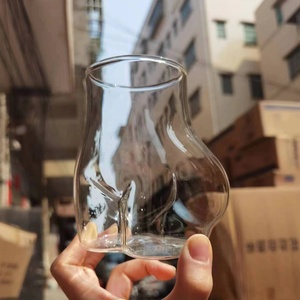 Bicchiere a forma di glutei di uomo <span class=keywords><strong>sexy</strong></span> in cristallo, bicchiere da shot per birra e whisky, bicchiere da vino a forma di corpo femminile in bikini per bar - Product Image 4