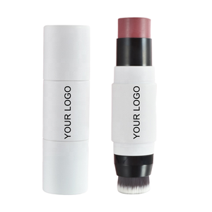 Colorete Vegano en Crema Multiusos en Barra con Logo Personalizado al Por Mayor Maquillaje Facial Iluminador de Larga Duración que Cambia de Color de Marca Blanca - Product Image 1