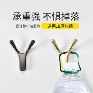 Heavy Duty Zinc Alloy Wall <b>Hooks</b> 25kg Load Capacity For Clothing Storage Behind Doors Or On Walls - Product Image 5