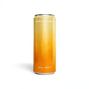 Bevanda Energetica Pronta da Bere Senza Zucchero con Caffè e Carbonato, Bottiglie e Lattine da 300ml, Etichetta Privata, Vendita all'Ingrosso - Product Image 1