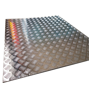 Tôles d'aluminium gaufrées à motif écaillé pour panneaux de sol antidérapants de camions et remorques - Product Image 6