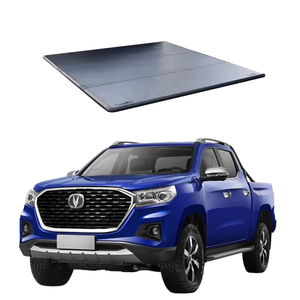 Cubierta de Tonneau de tres pliegues al mejor <span class=keywords><strong>precio</strong></span> para Toyota para Tacoma 2023 impermeable de 5 pies con modelos Ranger y <span class=keywords><strong>Silverado</strong></span> - Product Image 1