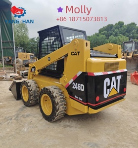 Sử dụng phía trước <span class=keywords><strong>loader</strong></span> Nhật bản gốc giá rẻ giá Sâu Bướm 246d <span class=keywords><strong>Mini</strong></span> Skid chỉ đạo Bộ nạp - Product Image 2