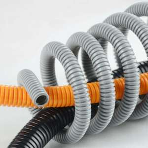 Tubo <span class=keywords><strong>corrugado</strong></span> flexible <span class=keywords><strong>para</strong></span> protección de arnés de cables automotriz PP/PA/PE/PVC Mangas de <span class=keywords><strong>cable</strong></span> de material <span class=keywords><strong>para</strong></span> <span class=keywords><strong>electricidad</strong></span> - Product Image 1