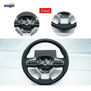 <span class=keywords><strong>Volant</strong></span> de voiture de luxe en cuir GUGO LX570 à 3 branches, résistant à la corrosion UV et aux chocs, chauffant, non destructif, pour Lexus 2015 - Product Image 4