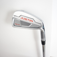 Têtes de clubs de golf fraisées à cavité forgées CNC personnalisées OEM fers droitiers avec poignée en caoutchouc pour hommes