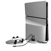 Support vertical lumineux RVB pour console de jeu PS5 Slim