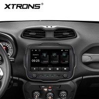 Estéreo para Auto Linux de 9 Pulgadas para Jeep Renegade 2015-2020, CarPlay Inalámbrico, Android Auto, Pantalla QLED, DSP, Entrada y Salida RCA, XTRONS