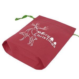 Wholesale Portable Drawstring <strong>Bags</strong> Reusable Eco Friendly Non - Woven <strong>Bags</strong> <strong>Christmas</strong> Reusable <strong>Christmas</strong> Gift <strong>Bag</strong> - Product Image 6
