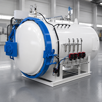 Four de polymérisation composite ISO9001 CE pour laboratoire de R&D avec une longueur de 800-1000 mm et une puissance minimale de 16 kW