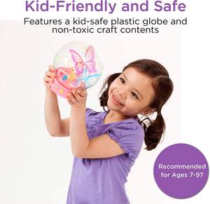 Kit de fabrication de lumières féériques en forme de papillon, kit de terrarium de veilleuse en forme de papillon pour enfants - Product Image 6