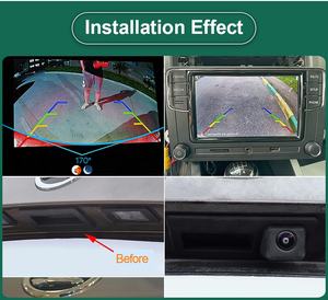 GreenYi 170 ° AHD1080P cámara de visión trasera de coche para Audi A3 A4 VW Touran <span class=keywords><strong>Tiguan</strong></span> Caddy T5 T6 Polo Skoda Speed Octavia vehículo - Product Image 2