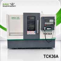 Tour CNC horizontal à banc incliné TCK36A, 2 axes, moyenne capacité, haute précision, centre de tournage, commande GSK