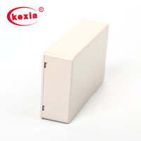 Boîte de jonction électronique fonctionnelle en plastique ABS KEXIA, indice de protection IP54, gris clair et noir, 100x60x25mm, Kw-041, service OEM
