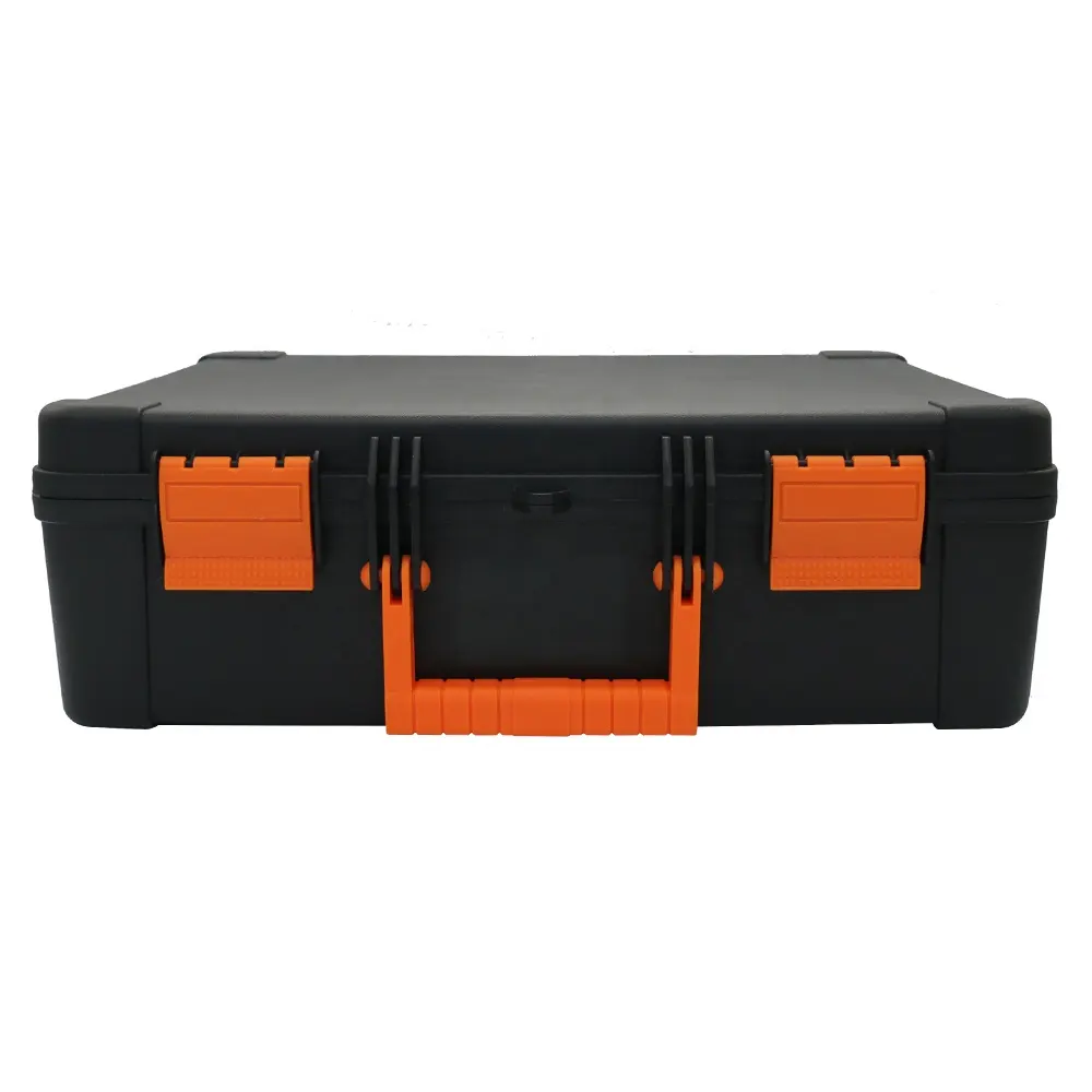 Veiligheid En Geschikt Eenvoudige Lege Plastic Carrying Tool Box Met Handvat