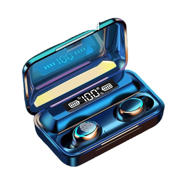 AilesTecca Free Samples OEM 2024 Hot Sale Earphone Power Bank Wireless Earphones Customize Logo F9-5 Earbuds With Best Quality