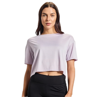 Camiseta Corta Premium Personalizada para Mujer, Estampado Serigrafiado, Algodón, Ajustada, Estilo Hip Hop, Blanca, 2026