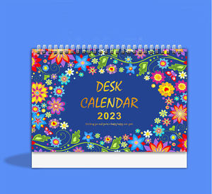 Calendario de mesa Calendario de escritorio diario <span class=keywords><strong>perpetuo</strong></span> Personalizado 2023 Calendario de mesa de papel de impresión al por mayor con soporte móvil Aluminio - Product Image 3