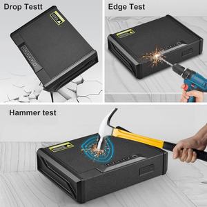 Дешевый оптовый биометрический безопасный пистолет с противоугонным небольшим металлическим пистолетом быстрого доступа безопасный отпечаток пальца - Product Image 5