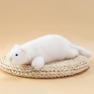Peluche Furet Réaliste Mignonne en Coton Biologique Doux pour Poupée, Anti-Stress, Prix de Machine à Griffes, Vente en Gros - Product Image 6