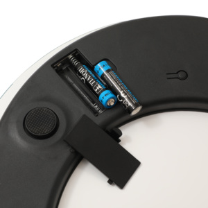 Báscula de Baño Inteligente Redonda con Pantalla LCD, Báscula de Peso con IMC, 180 kg, Medición de Alta Precisión, Báscula Circular - Product Image 6