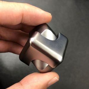 New Arrival Rainbow Metallic Toys Fidget <b>Cube</b> Spinner for Kid Adult - Product Image 4