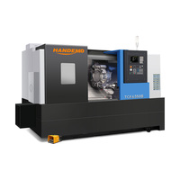 Tour vertical CNC TCK6350B, centre de tournage robuste, broche simple, système de commande GSK, 3 axes, haute précision HANDEMO