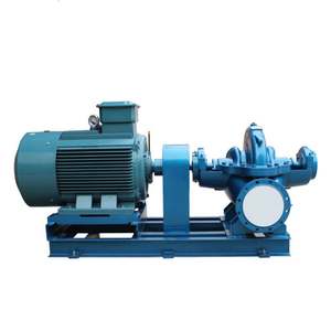 Bomba de Agua Centrífuga Horizontal de Una Etapa y Doble Succión Eléctrica de Gran Caudal - Product Image 4