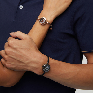 <span class=keywords><strong>Pulsera</strong></span> de Joyería Fina Sol y Luna <span class=keywords><strong>Totwoo</strong></span> <span class=keywords><strong>Pulsera</strong></span> <span class=keywords><strong>Inteligente</strong></span> con Luz y Vibración para Parejas a Larga Distancia Cuerda Milanesa - Product Image 2
