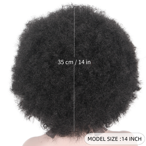 Pelucas Afro Rizadas Grandes y Esponjosas de los Años 70 de Anxin para Hombres, Estilo Disco Hippie - Product Image 5