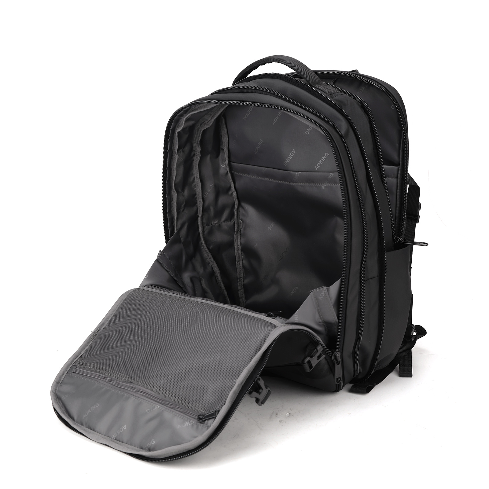 17 inch laptop slim backpack ZINZ Slim & Expandable Laptop Backpack 17 inch Travel Business Backpa   zinmark