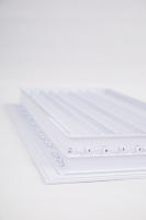 Diffuseur d'air carré HSW pour plafond, climatiseur, moderne, réglable, en acier inoxydable, aluminium, plastique ABS, durable, facile à installer
