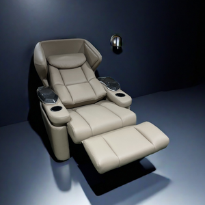 เก้าอี้โซฟาหนังแบบแคปซูลเดี่ยวสำหรับโรงละครเก้าอี้พักผ่อนแบบเอนกายในห้องสื่อ<span class=keywords><strong>ที่นั่ง</strong></span>ในบ้านสำหรับดูหนัง - Product Image 1