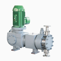 Pompe doseuse à diaphragme hydraulique, pompe de dosage sans fuite pour milieux chimiques dangereux et toxiques